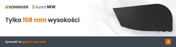 Tylko 158 mm wysokości 750x200