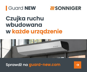 Czujka ruchu w standardzie 300x250