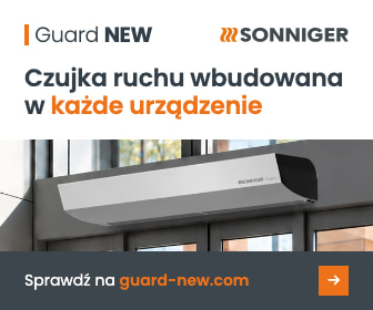 Czujka ruchu w standardzie 336x280