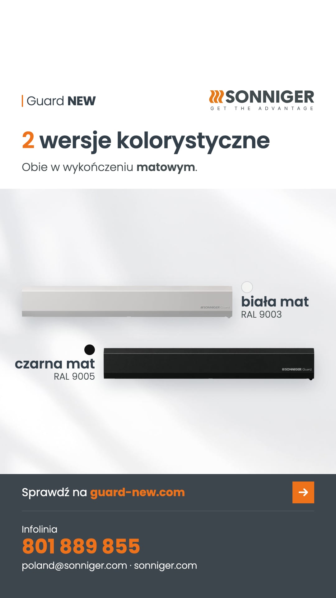 2 wersje kolorystyczne