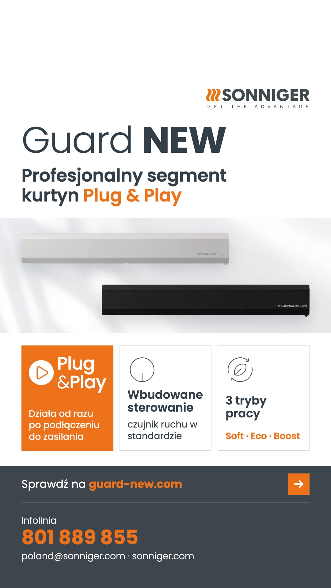 Plakat – 3 zalety