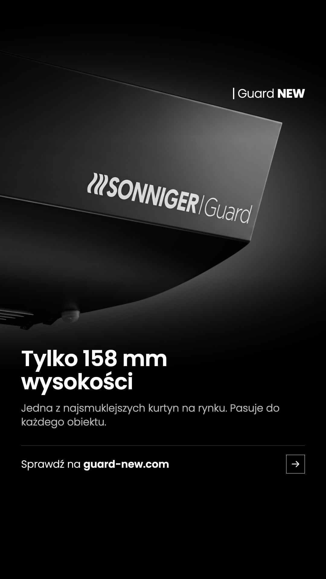 Tylko 158 mm wysokości